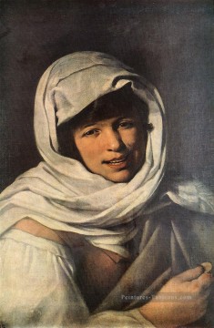 La fille à la fille de Galicie Espagnol Baroque Bartolome Esteban Murillo Peinture à l'huile